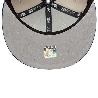 This is a LA Rams NFL White 59FIFTY Fitted Cap 2