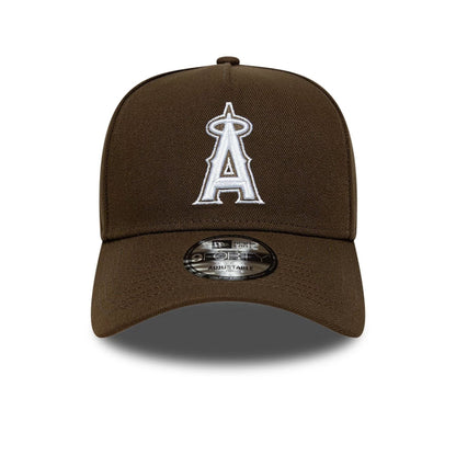 This is a LA Angels MLB Dark Brown 9FORTY A-Frame Adjustable Cap 3