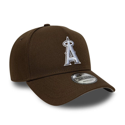 This is a LA Angels MLB Dark Brown 9FORTY A-Frame Adjustable Cap 4