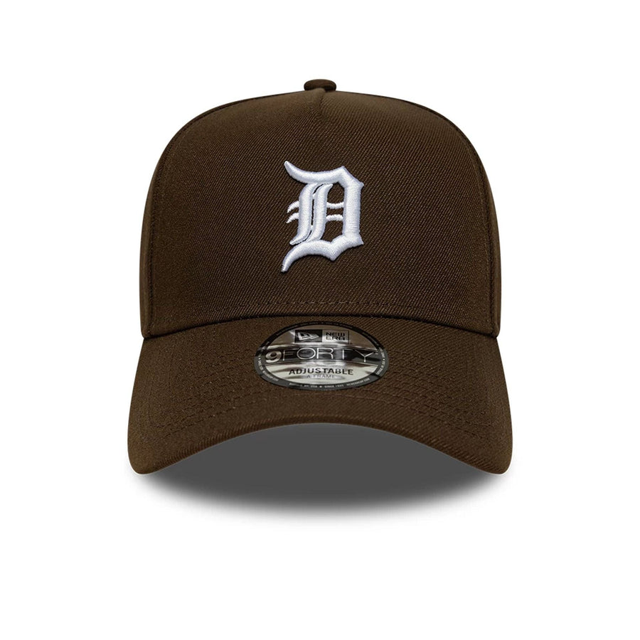 This is a Detroit Tigers MLB Dark Brown 9FORTY A-Frame Adjustable Cap 3