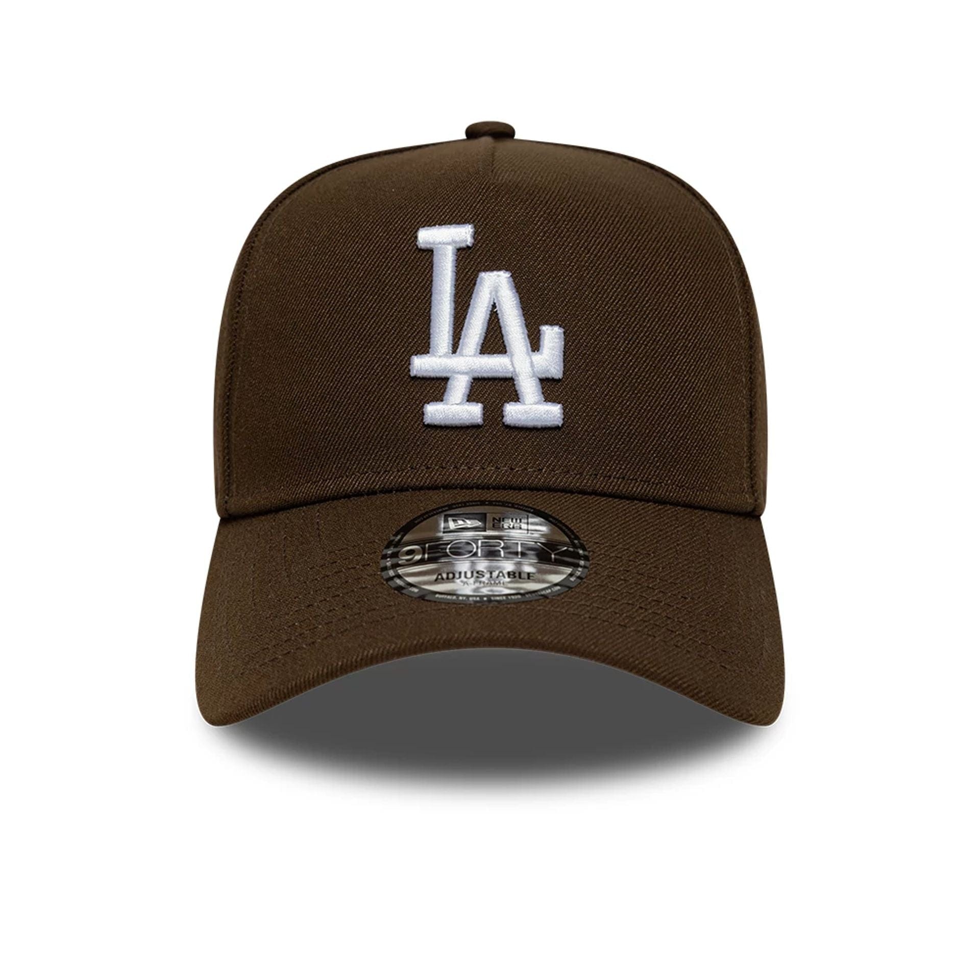 This is a LA Dodgers MLB Dark Brown 9FORTY A-Frame Adjustable Cap 3