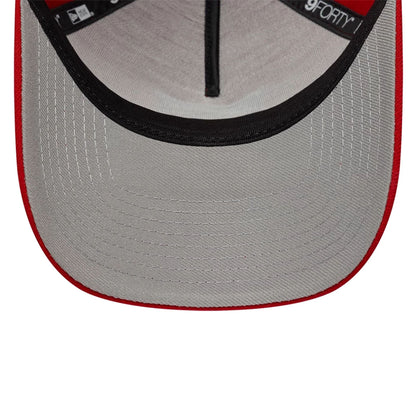 This is a New York Rangers NHL Red 9FORTY A-Frame Adjustable Cap 2