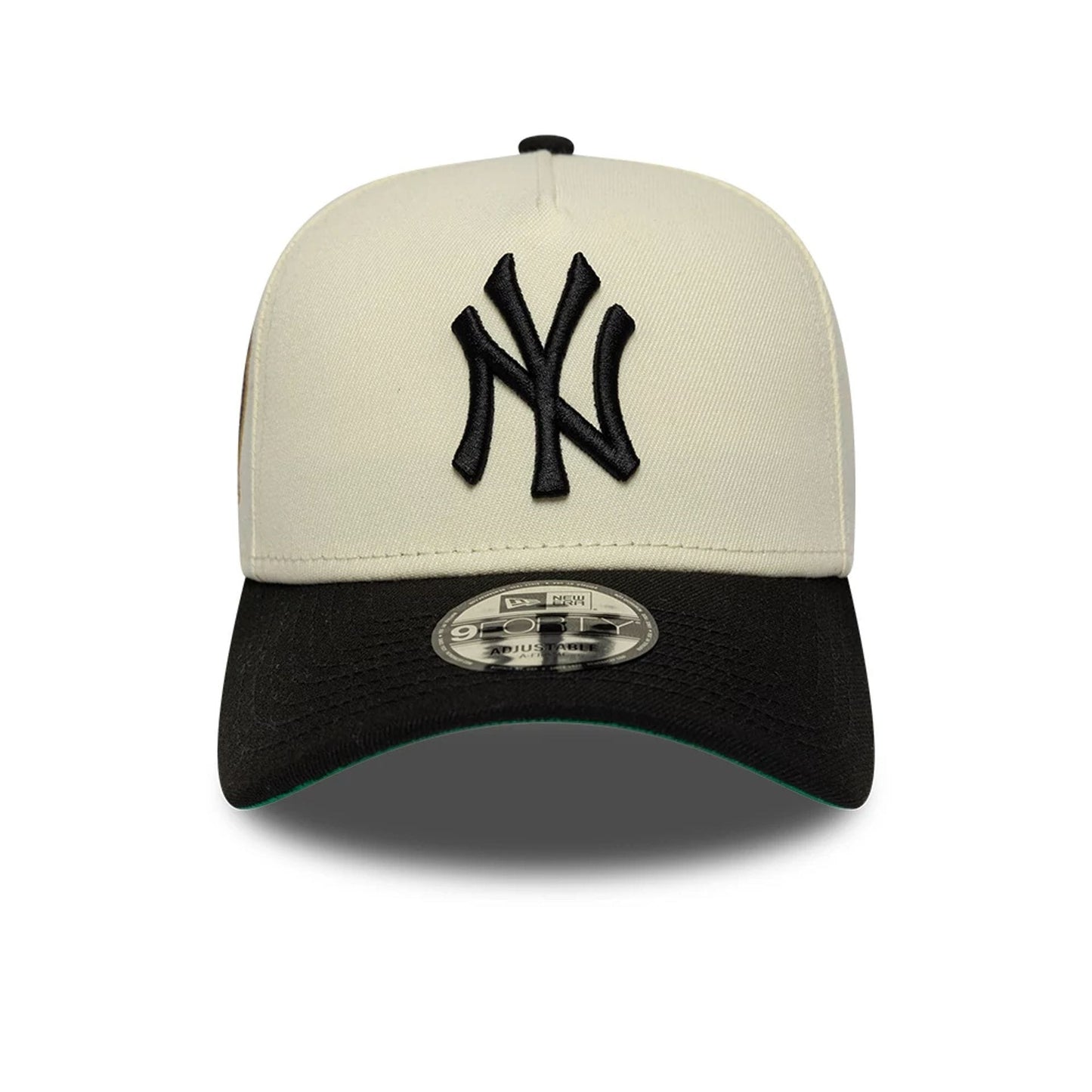Pictured is this MLB Cooperstown New York Yankees 9FORTY A-Frame cap in white. 3