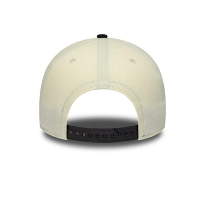 Pictured is this MLB Cooperstown New York Yankees 9FORTY A-Frame cap in white & black. 7