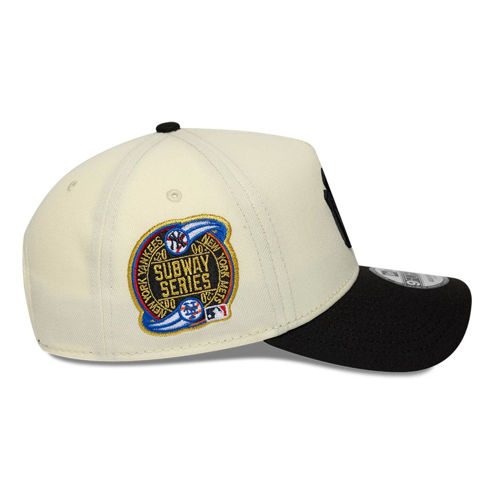 Pictured is this MLB Cooperstown New York Yankees 9FORTY A-Frame cap in white. 5