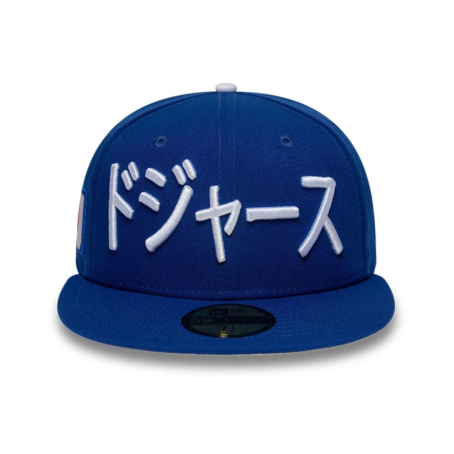 Pictured is this MLB Kanji Japan Flag LA Dodgers 59FIFTY Fitted cap in blue. 3