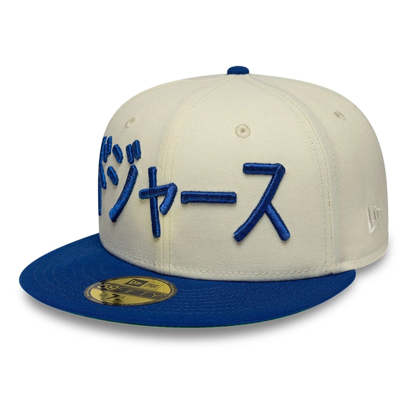 Pictured is this MLB Kanji Japan Flag LA Dodgers 59FIFTY Fitted cap in white. 4