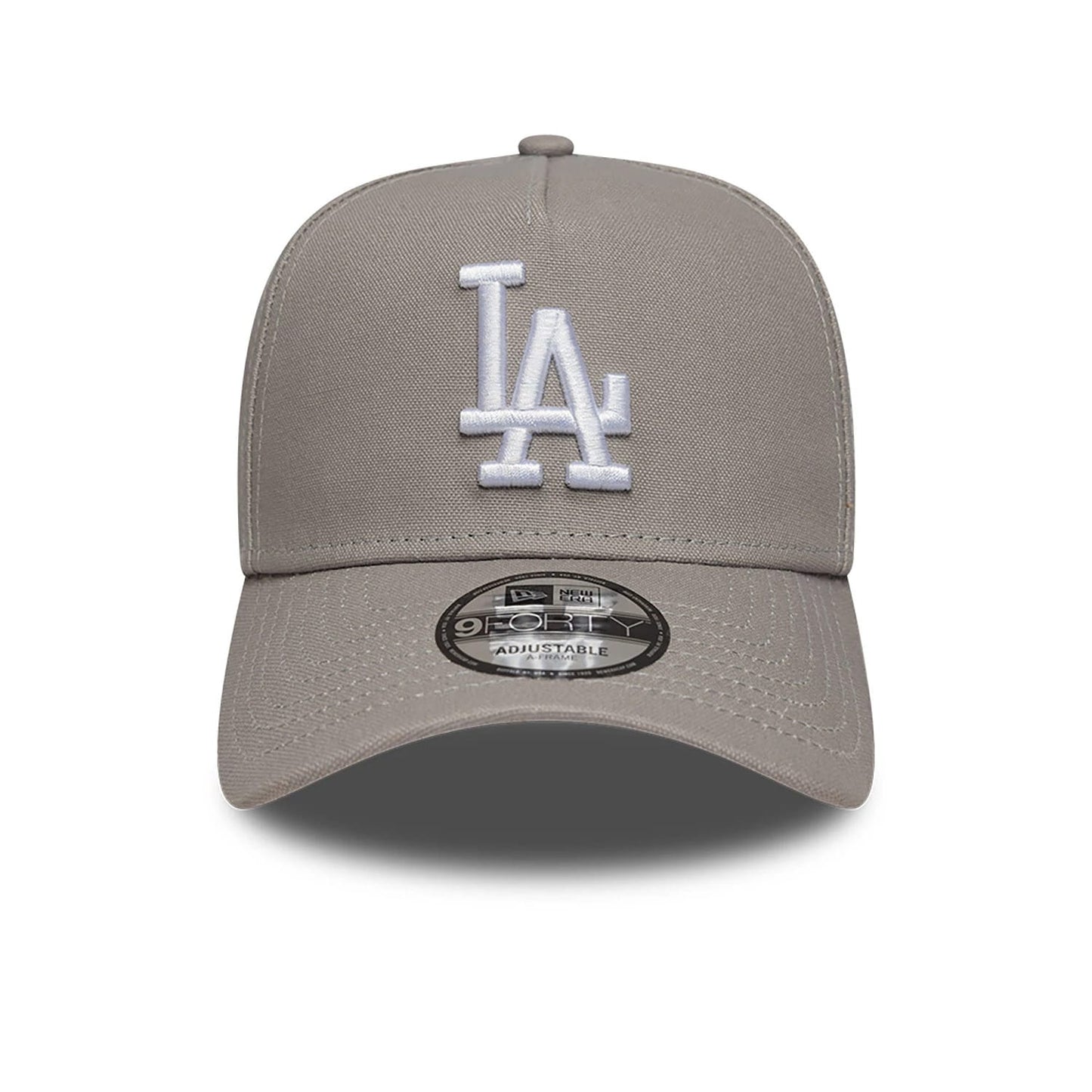 This is a LA Dodgers Grey 9FORTY A-Frame Adjustable Cap 2