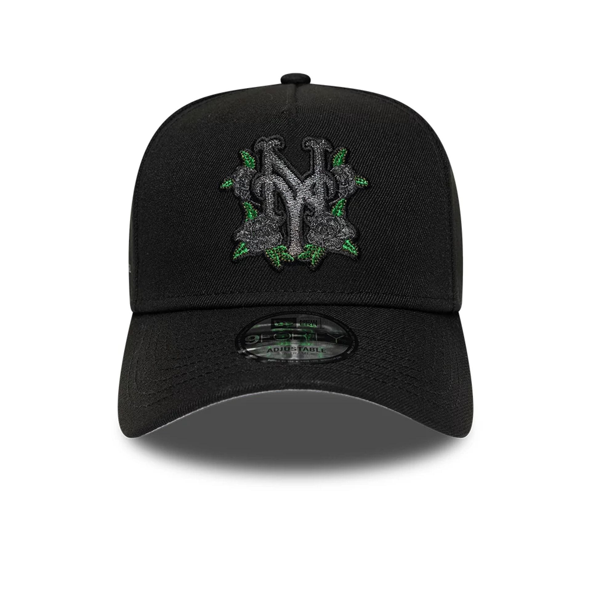 Pictured is this MLB New York Mets 9FORTY A-Frame cap in black. 3