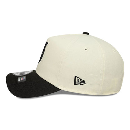 This is a Indianapolis Colts NFL White 9FORTY A-Frame Adjustable Cap 6