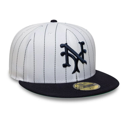 This is a New York Giants MLB Cooperstown White 59FIFTY Fitted Cap 4