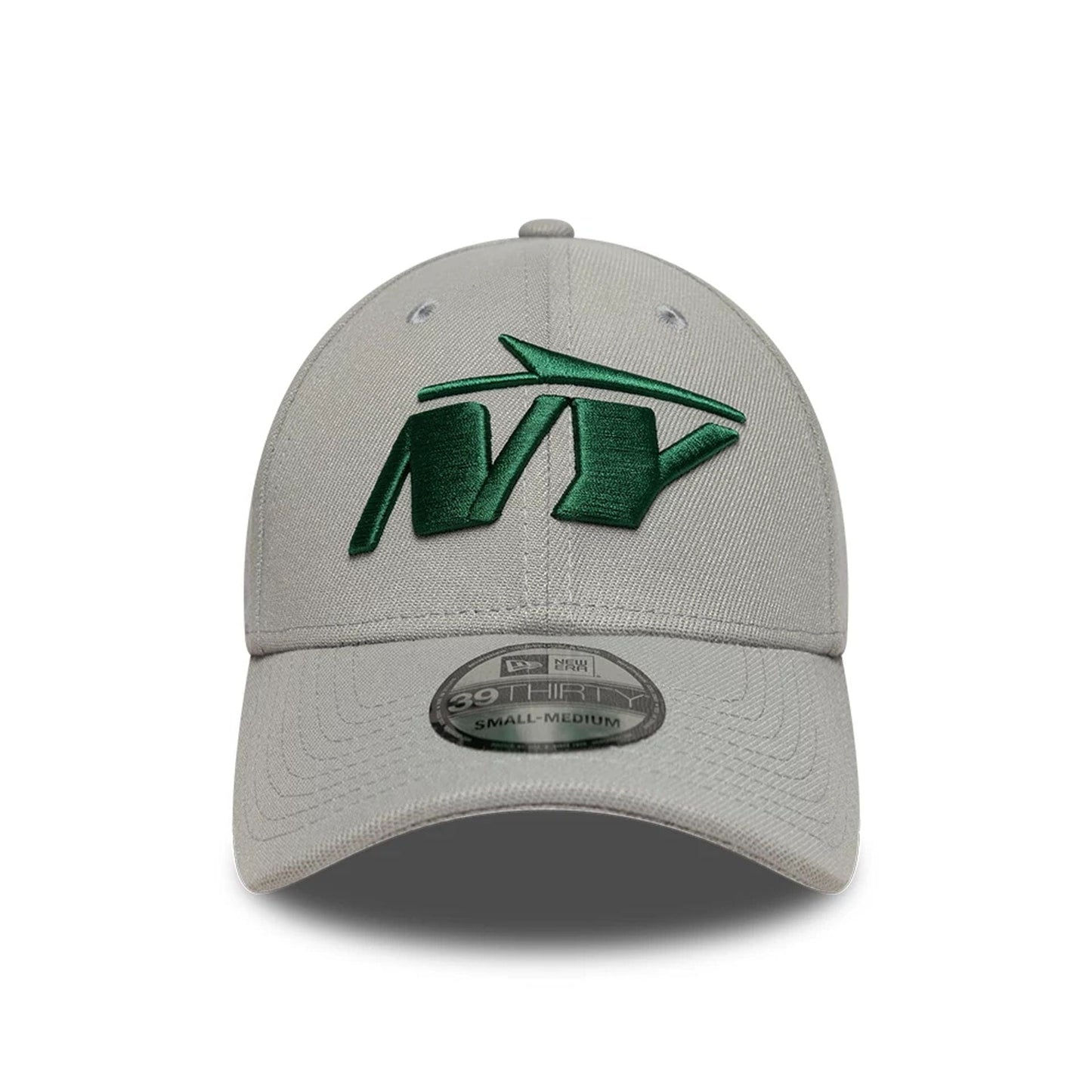 This is a New York Jets NFL Grey 39THIRTY Stretch Fit Cap 2