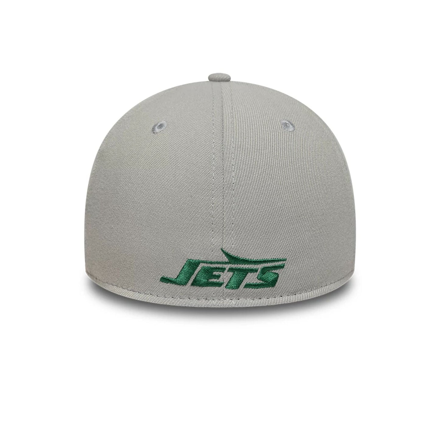 This is a New York Jets NFL Grey 39THIRTY Stretch Fit Cap 4