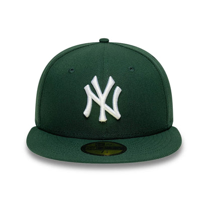 Pictured is this MLB New York Yankees 59FIFTY Fitted cap in dark green. 3