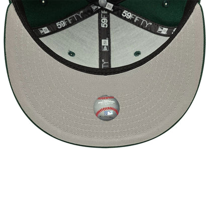 Pictured is this MLB Detroit Tigers 59FIFTY Fitted cap in dark green. 2