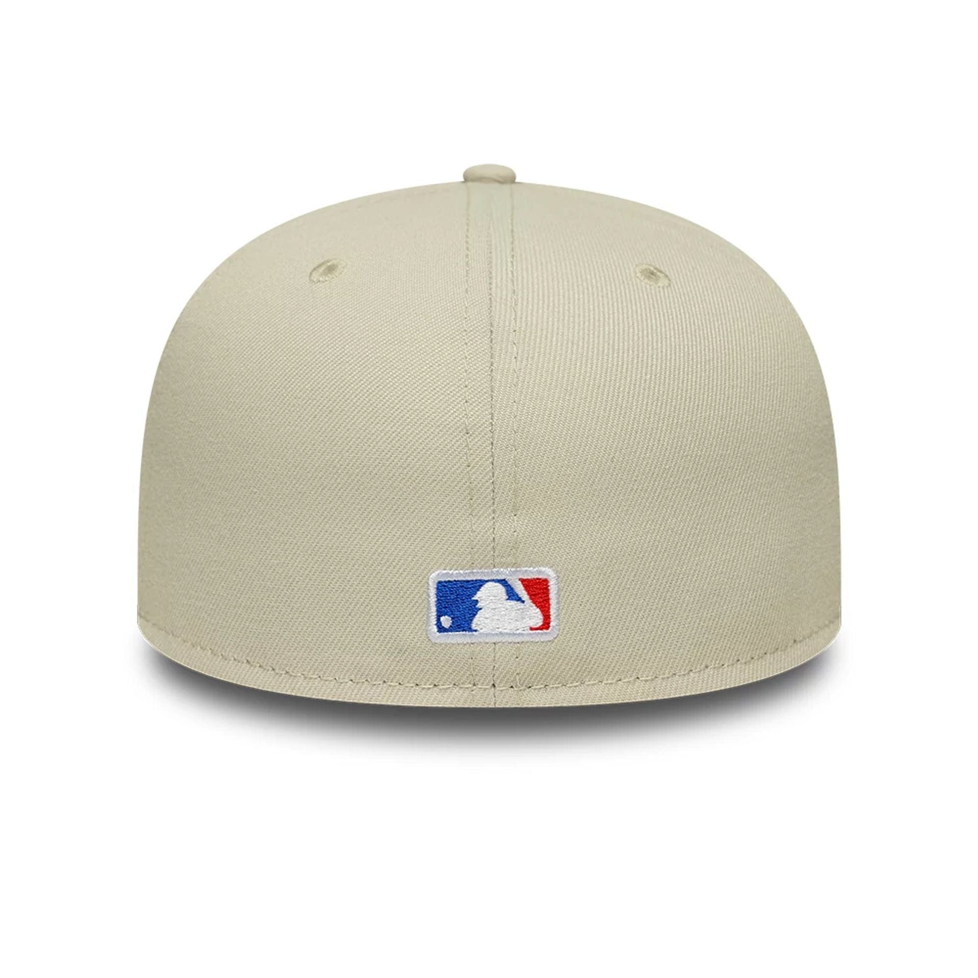 Pictured is this MLB Detroit Tigers 59FIFTY Fitted cap in beige. 5