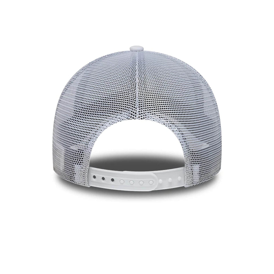 This is a Indianapolis Colts NFL White 9FORTY A-Frame Trucker Adjustable Cap 4