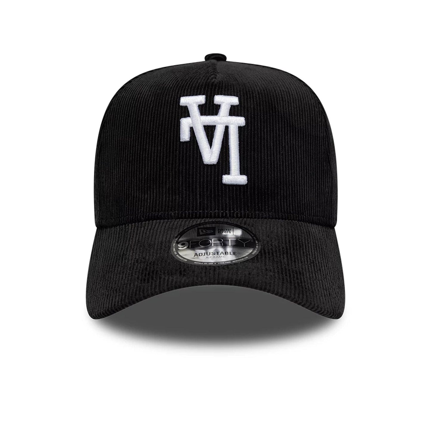 Pictured is this LA Dodgers MLB Upside Down Black 9FORTY A-Frame Adjustable cap. 3