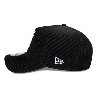 Pictured is this LA Dodgers MLB Upside Down Black 9FORTY A-Frame Adjustable cap. 6