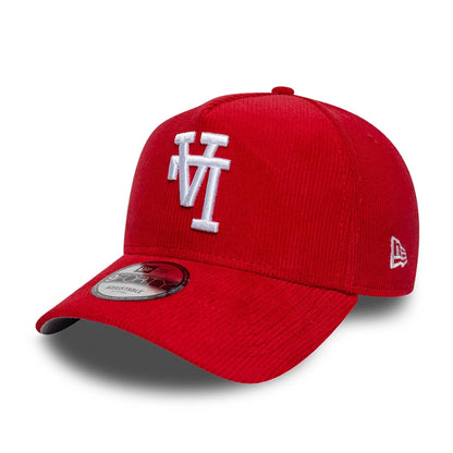 Pictured is this MLB Upside Down LA Dodgers 9FORTY A-Frame cap in dark red. 4