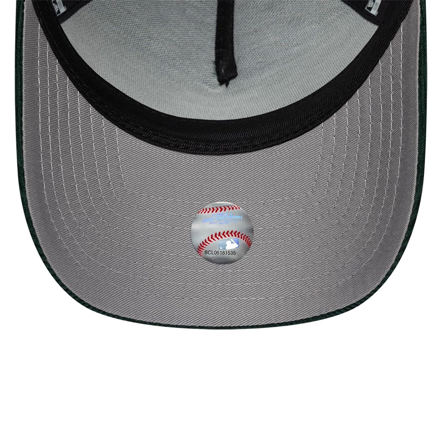 Pictured is this MLB Upside Down LA Dodgers 9FORTY A-Frame cap in dark green. 2
