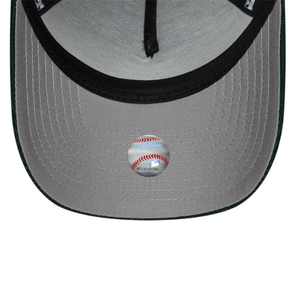 Pictured is this MLB Upside Down LA Dodgers 9FORTY A-Frame cap in dark green. 2