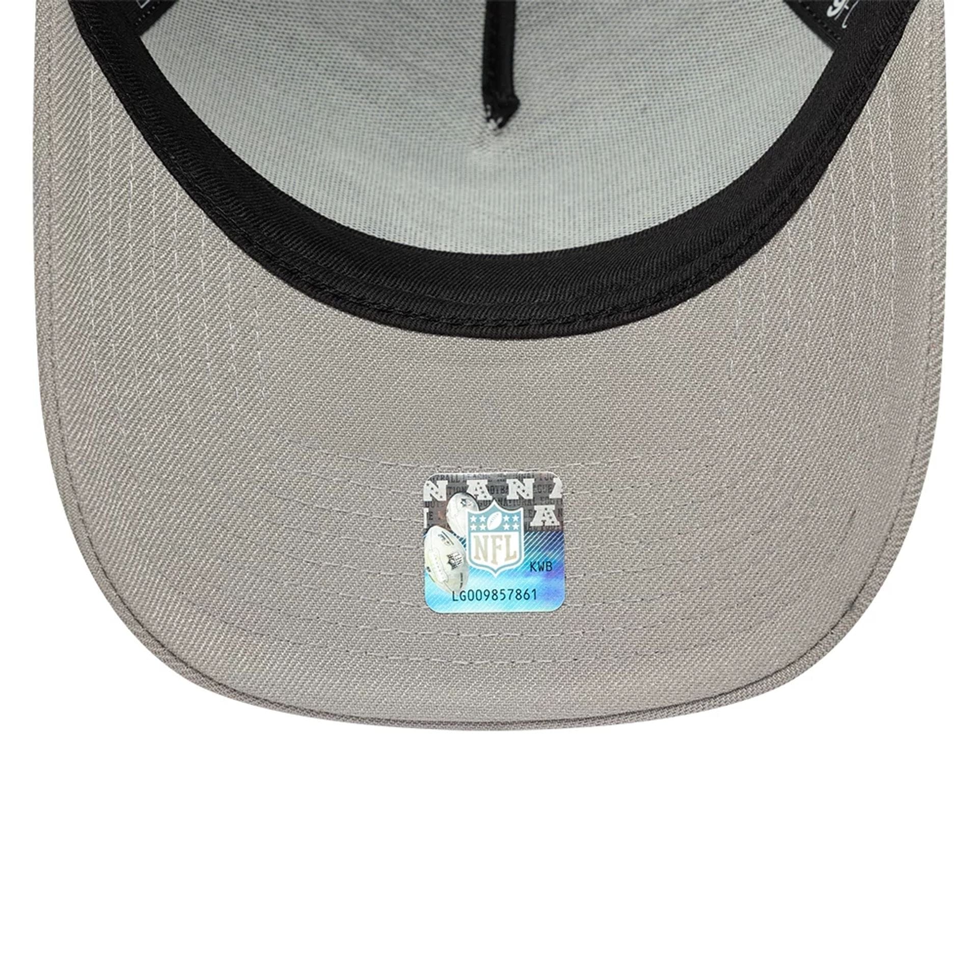 This is a Miami Dolphins NFL Grey 9FORTY A-Frame Adjustable Cap 7
