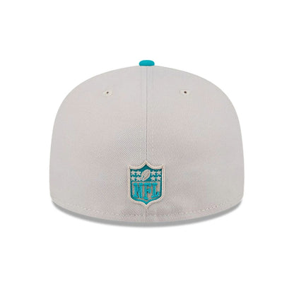 This is a Miami Dolphins NFL Grey 59FIFTY Fitted Cap 7