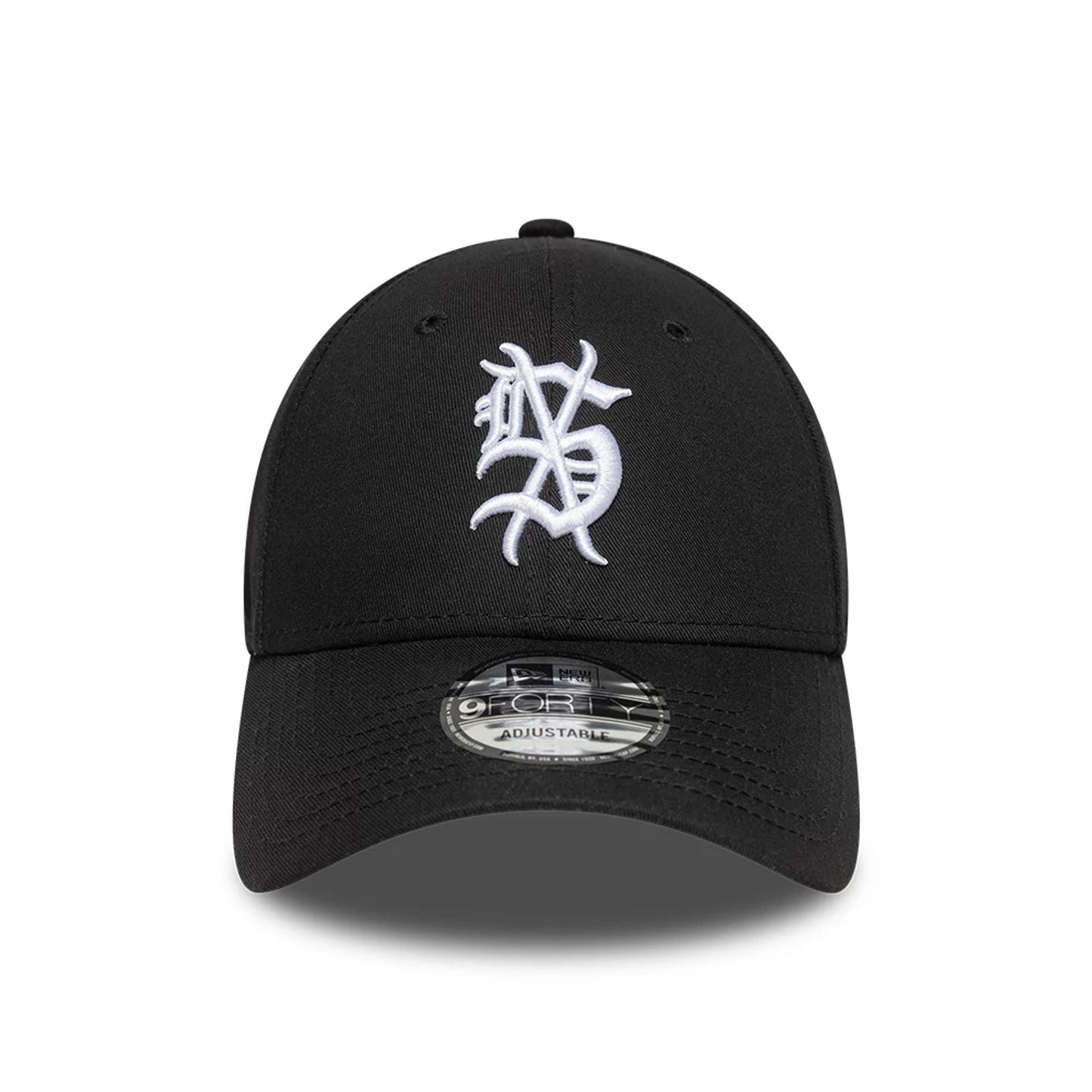 This is a Ksubi X New Era Black 9FORTY Adjustable Cap 4