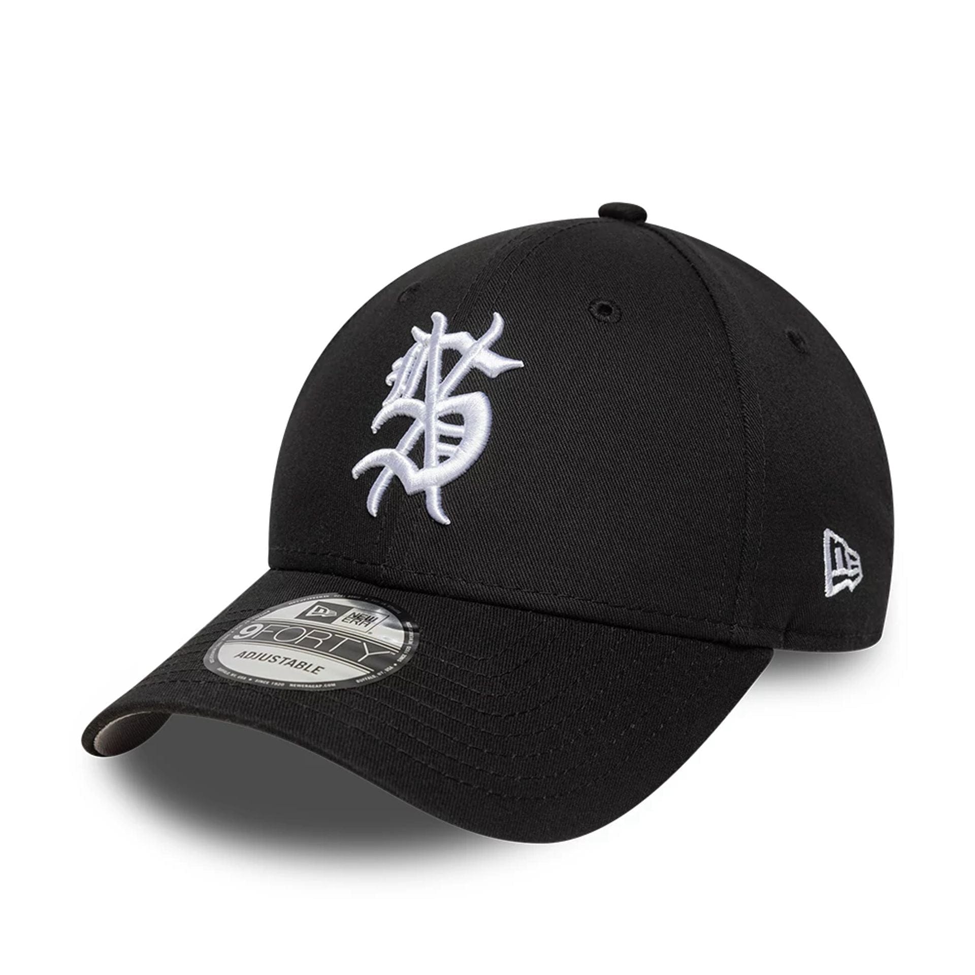 This is a Ksubi X New Era Black 9FORTY Adjustable Cap 3