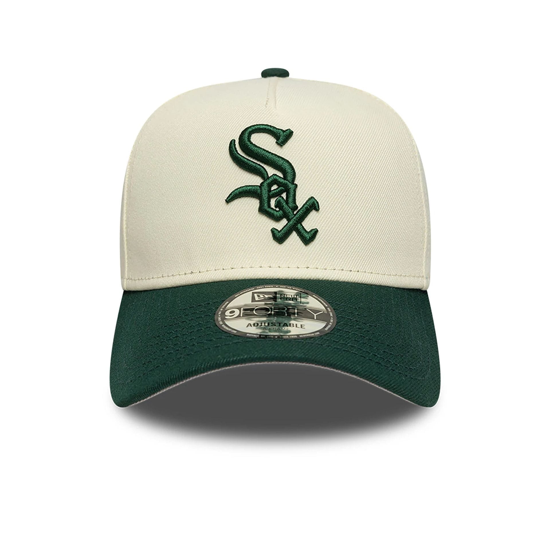 Chrome And Dark Green Chicago White Sox 9FORTY A-Frame Cap | NEC UK