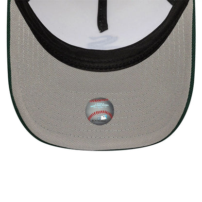 This is a Chicago White Sox Chrome And Dark Green White 9FORTY A-Frame Adjustable Cap 2
