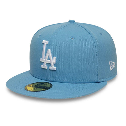 Pictured is this MLB LA Dodgers 59FIFTY Fitted cap in blue. 1