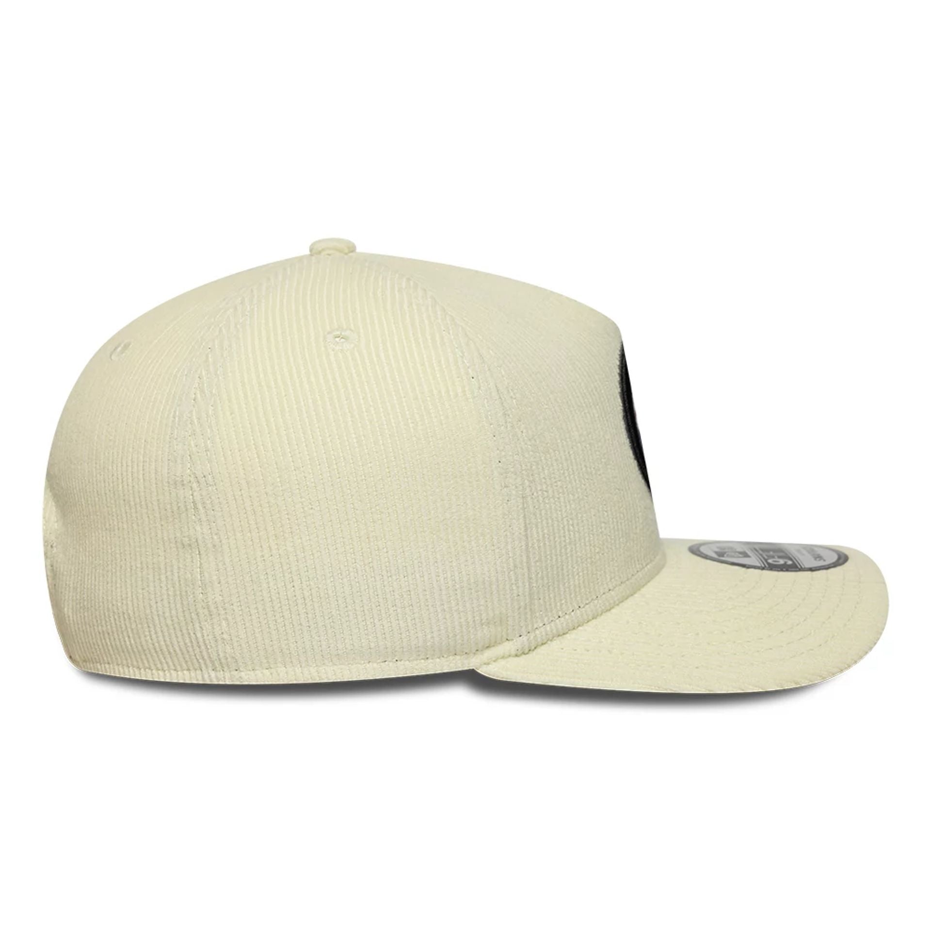 This is a Pittsburgh Steelers NFL Cream 9FIFTY A-Frame Snapback Adjustable Cap 7