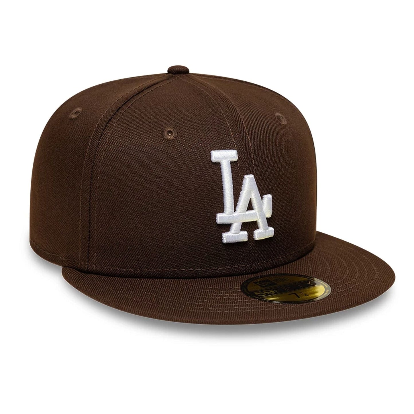Pictured is this MLB LA Dodgers 59FIFTY Fitted cap in dark brown. 4