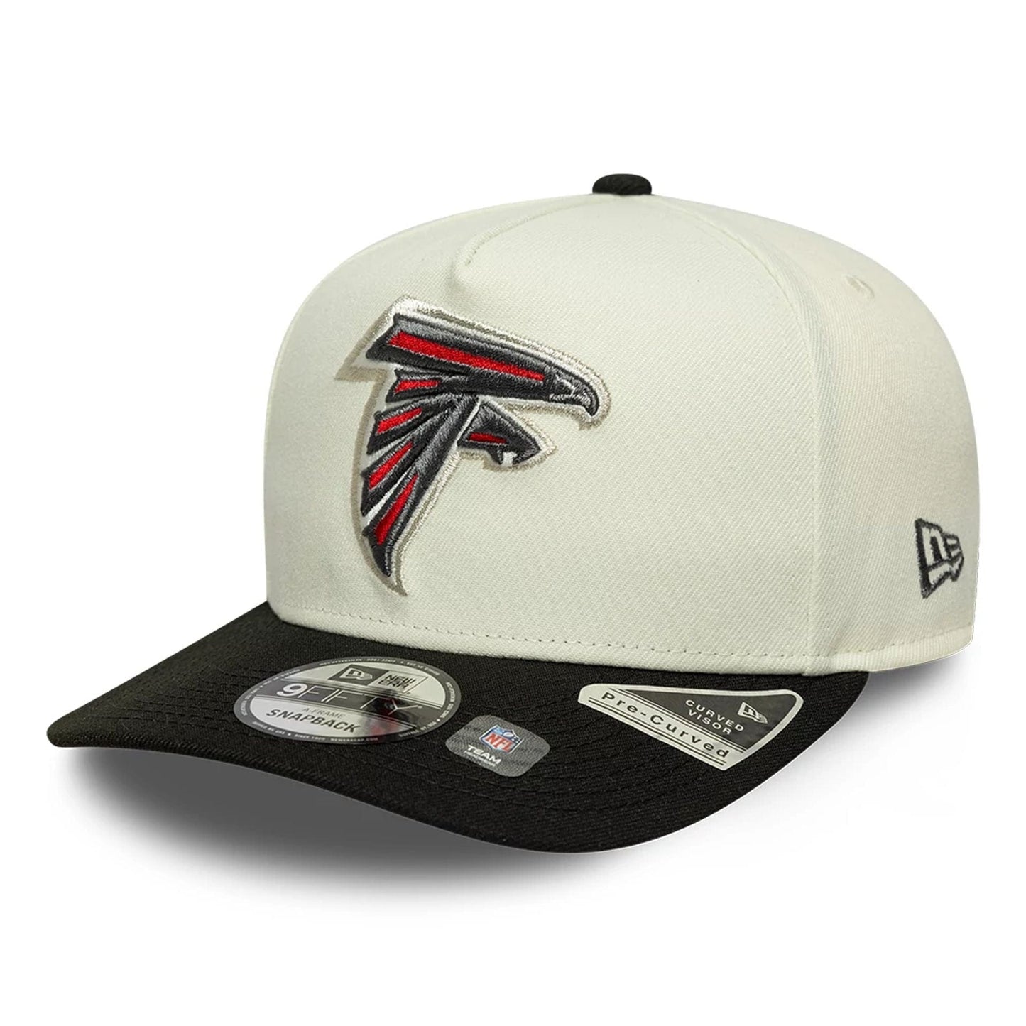 This is a Atlanta Falcons NFL Cream 9FIFTY A-Frame Snapback Adjustable Cap 4