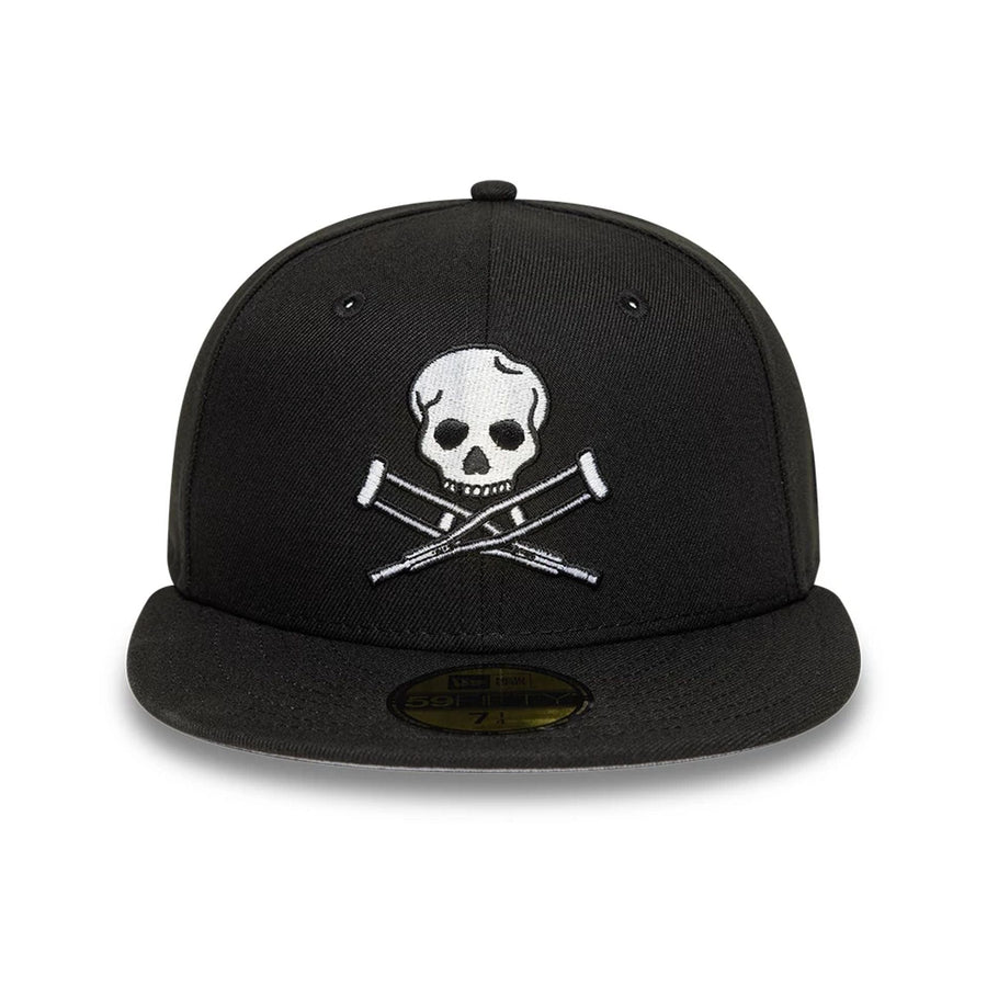 This is a Jackass Logo Black 59FIFTY Fitted Cap 3