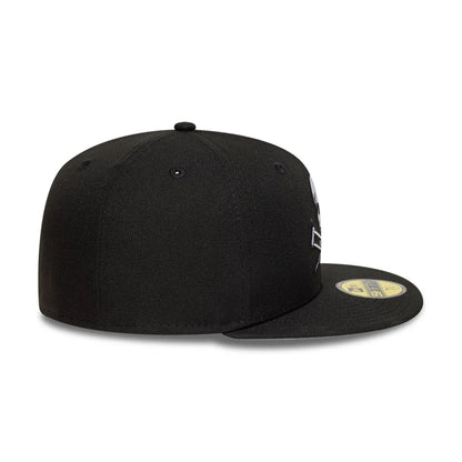 This is a Jackass Logo Black 59FIFTY Fitted Cap 7
