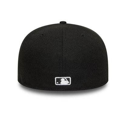 This is a New York Yankees MLB Black 59FIFTY A-Frame Fitted Cap 5