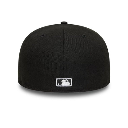 This is a New York Yankees MLB Black 59FIFTY A-Frame Fitted Cap 5