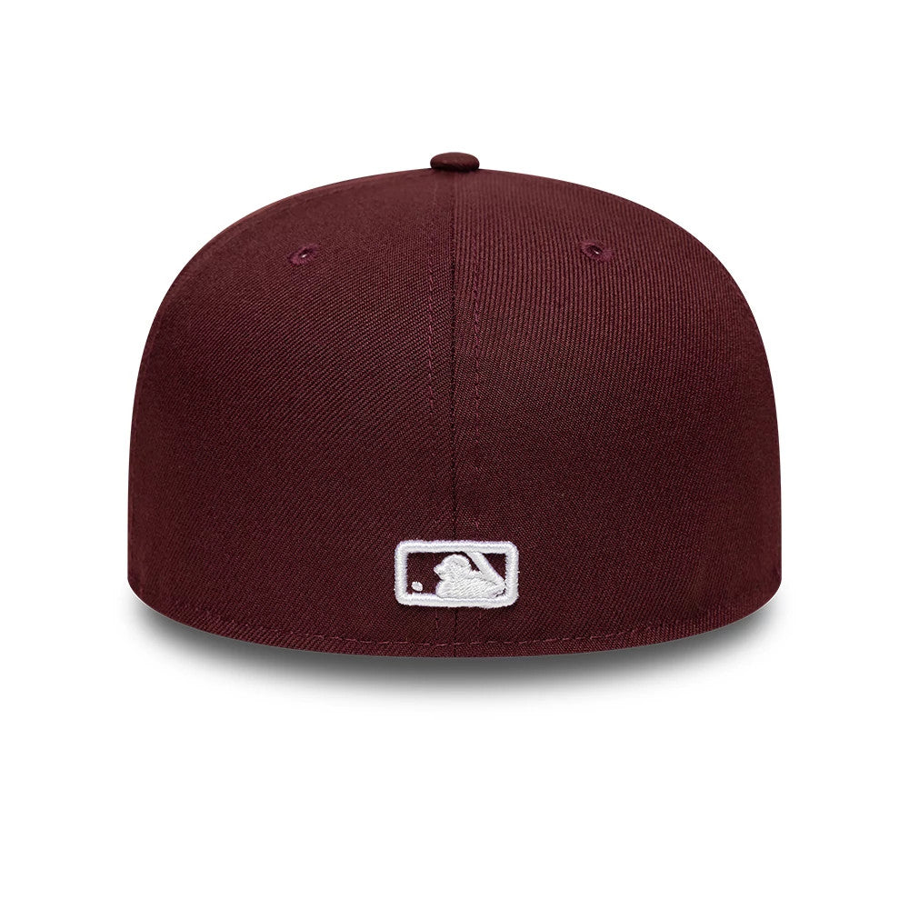 Pictured is this MLB Chicago White Sox 59FIFTY Fitted cap in dark purple. 5