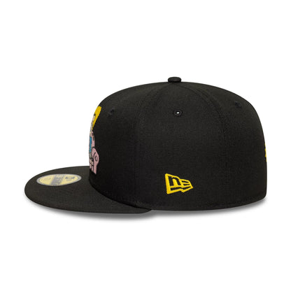 This is a Beavis And Butt-Head Black 59FIFTY Fitted Cap 5