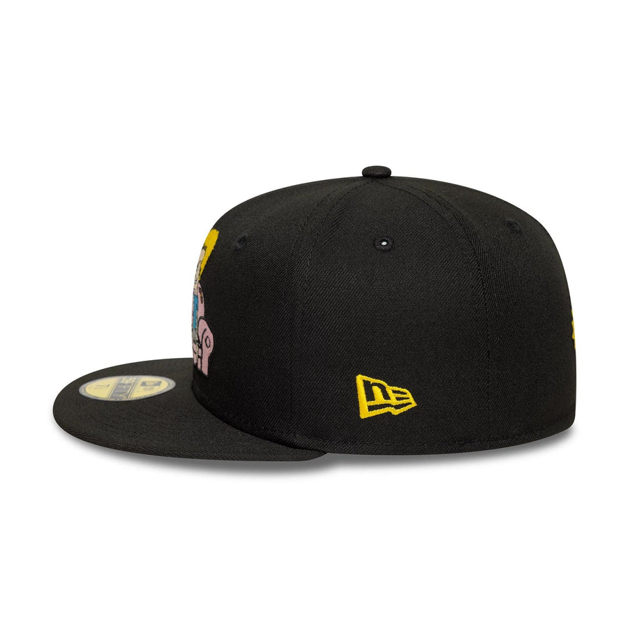 This is a Beavis And Butt-Head Black 59FIFTY Fitted Cap 5