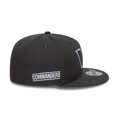 This is a Washington Commanders NFL Grey 9FIFTY Snapback Adjustable Cap 5