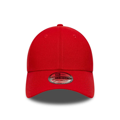 This is a New Era Essential Red 39THIRTY Stretch Fit Cap 3