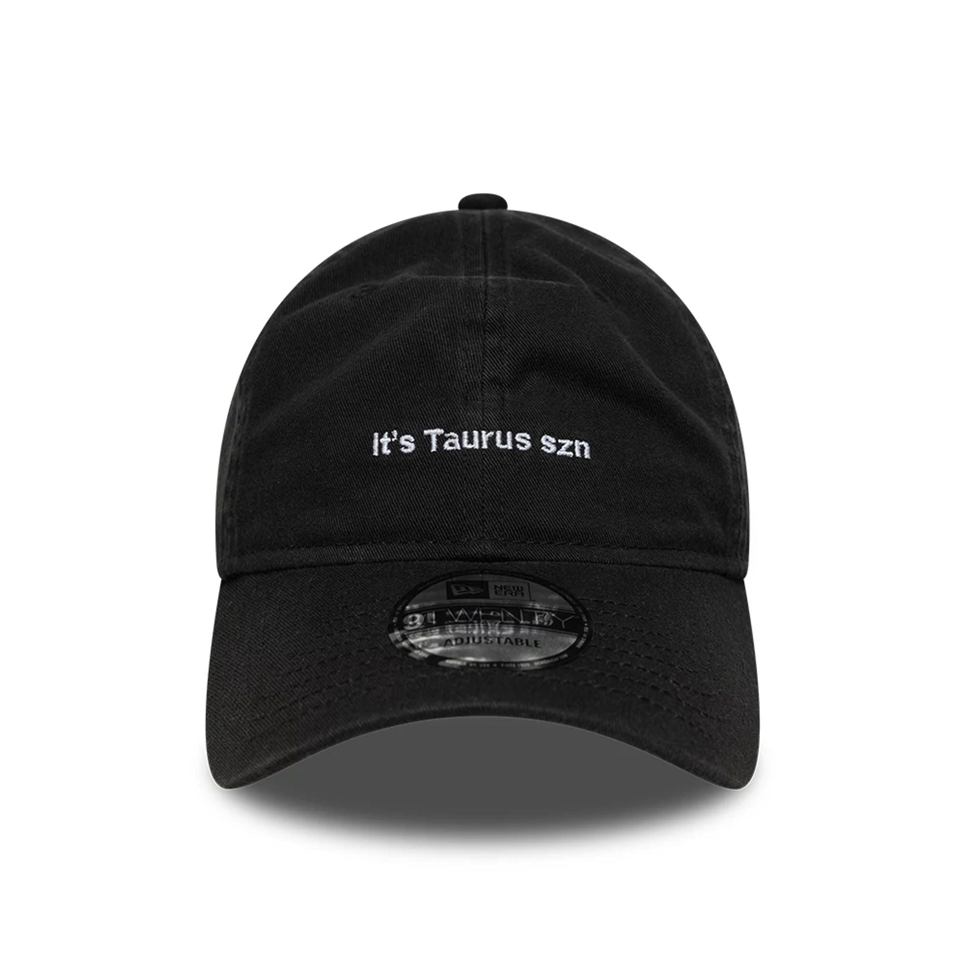 This is a New Era Zodiac Taurus Black 9TWENTY Adjustable Cap 2