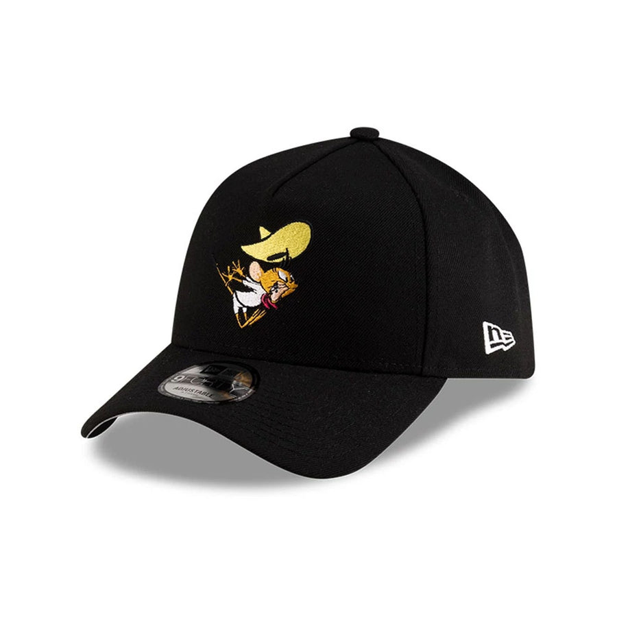 This is a Speedy Gonzales Black 9FORTY A-Frame Adjustable Cap 1