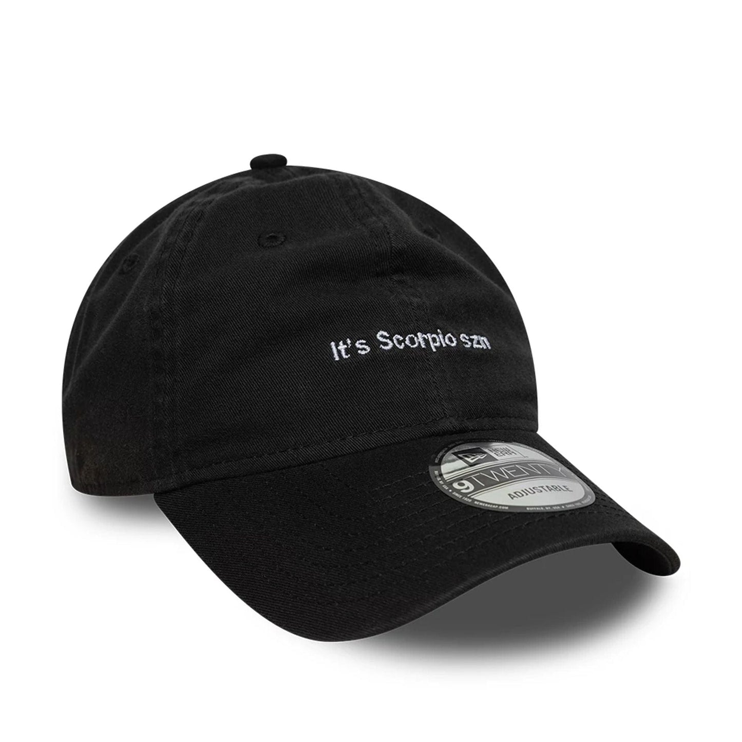 This is a New Era Zodiac Scorpio Black 9TWENTY Adjustable Cap 3