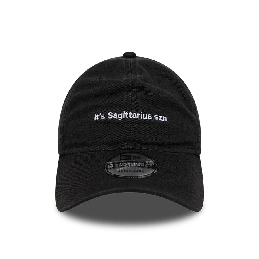This is a New Era Zodiac Sagitarius Black 9TWENTY Adjustable Cap 2