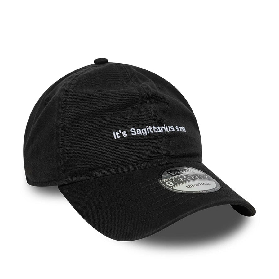 This is a New Era Zodiac Sagitarius Black 9TWENTY Adjustable Cap 3